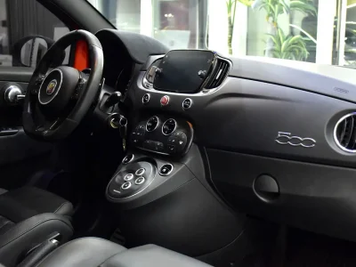 2023 Abarth 695 Turismo 4 Cylinders Engine Orange Black Hatchback