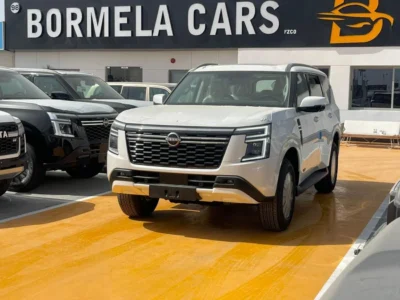 2026 Nissan Patrol LE T2 3.5Liter V6 Twin Turbo Engine White SUV GCC Specs