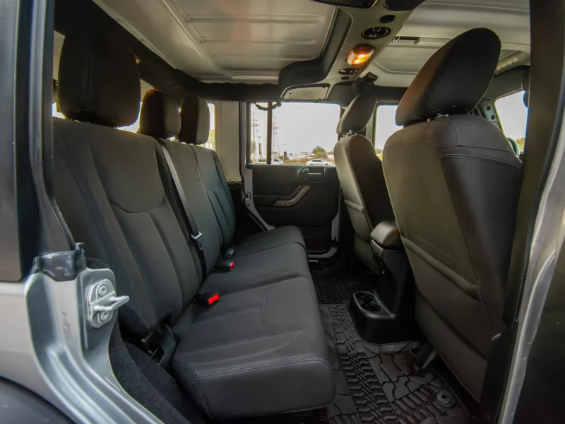 2018 Jeep Wrangler Unlimited Willys Wheeler 3.6L 6 Cylinder Engine Silver Grey