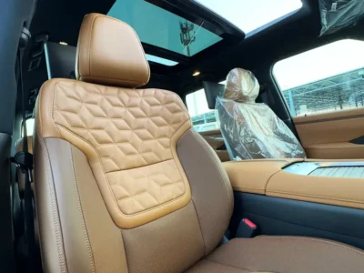 2025 NISSAN PATROL PLATINUM 3.5 TWIN TURBO V6 Engine Black Beige SUV