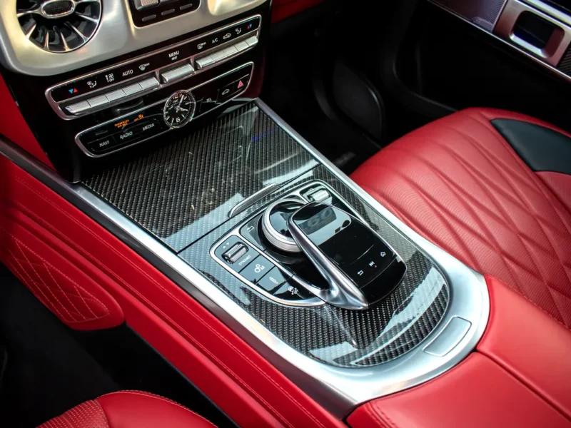 2021 Mercedes-Benz G-Class G 63 AMG Neat and Clean Car Black Red SUV