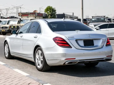 2019 Mercedes-Benz S-Class S 450 6 Cylinders Engine Petrol Silver Black Sedan