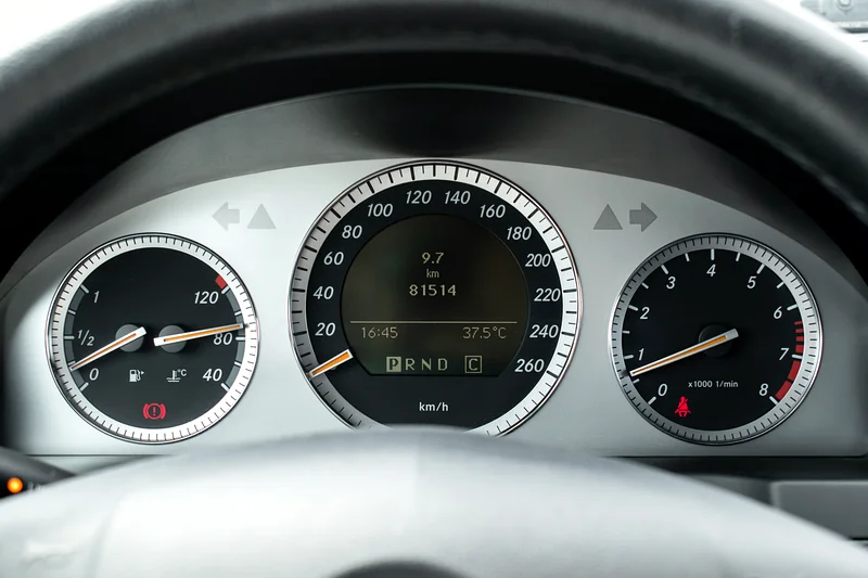 2008 Mercedes-Benz C-Class C250 6 Cylinders Engine Black Sedan Clean Car