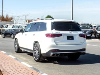 2024 Mercedes-Benz GLS-Class GLS 63 AMG Auction Grade 4.5 White Black