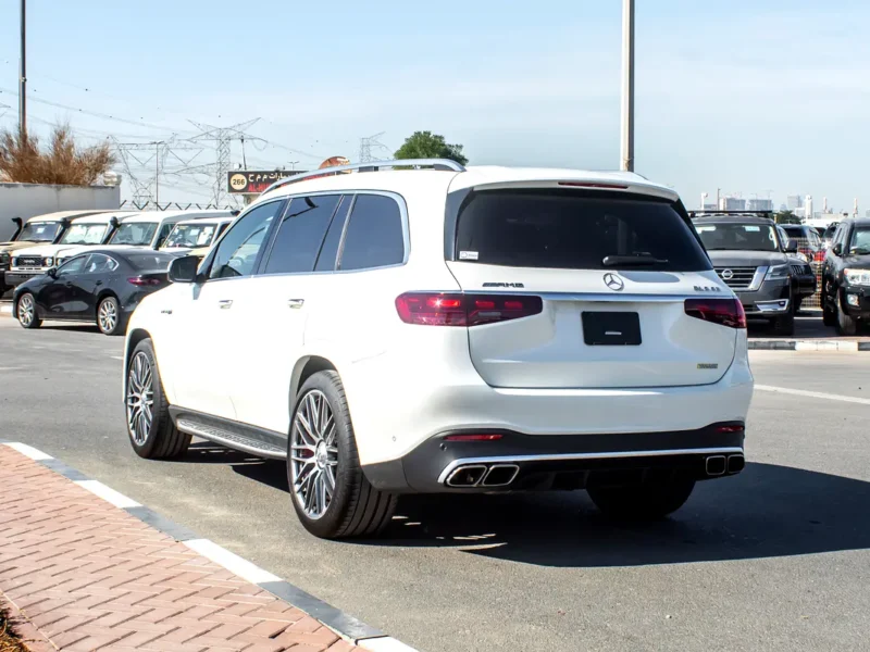 2024 Mercedes-Benz GLS-Class GLS 63 AMG Auction Grade 4.5 White Black