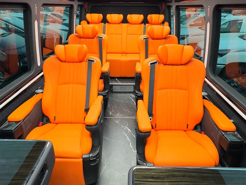 2025 Toyota Coaster Other 6 Cylinders Engine Black Orange Van MT GCC Specs