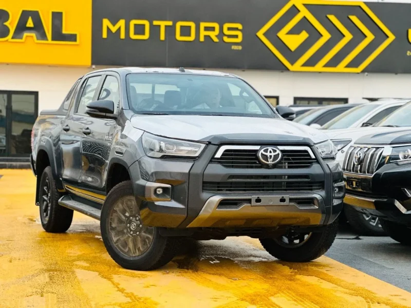 2025 Toyota Hilux Adventure 4.0L 6 Cylinders Engine Grey Black GCC Specs