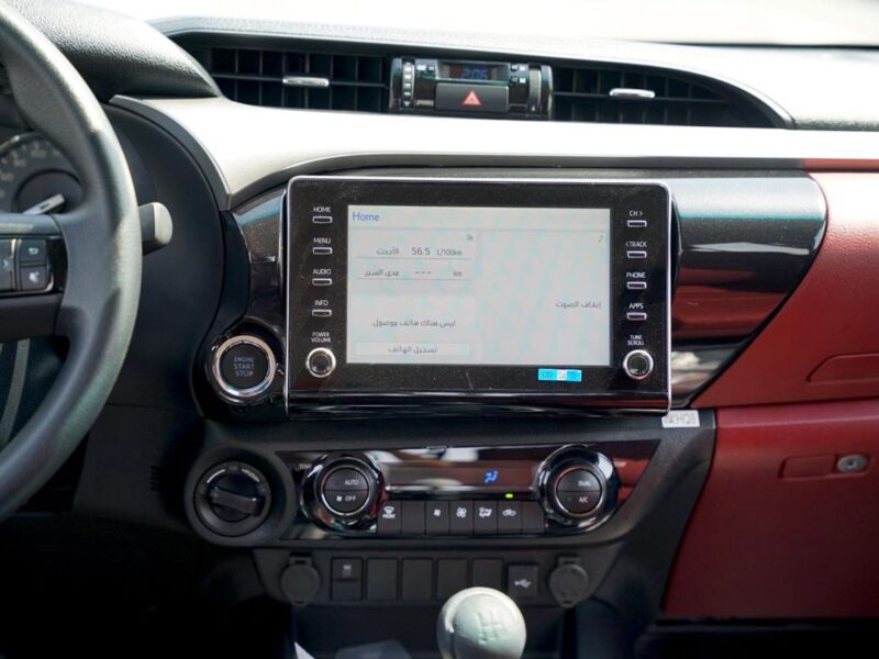 2025 Toyota Hilux GLX 2.7L Double Cab Utility 4WD MT White Red Pick Up