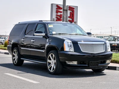 2011 Cadillac Escalade ESV 8 Cylinders Engine Black Sedan Super Clean Car