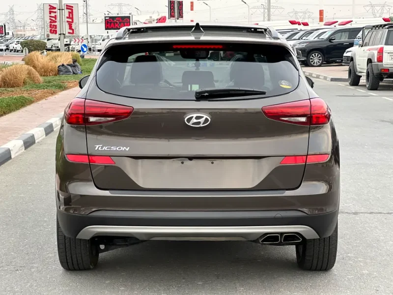 2020 Hyundai Tucson Platinum 4 Cylinders Engine Petrol Brwon Black SUV