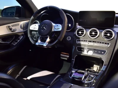 2020 Mercedes-Benz C-Class C63 S AMG 8 Cylinder Engine Black Sedan AT