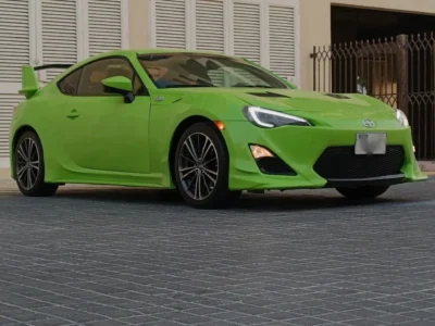 2016 Toyota 86 SCION GT86 2.0L V4 PETROL Green Black Coupe American Specs