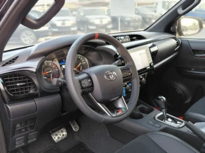 2025 Toyota Hilux GR Sport 4.0 litre 6 Cylinders Engine Black Pick Up Truck