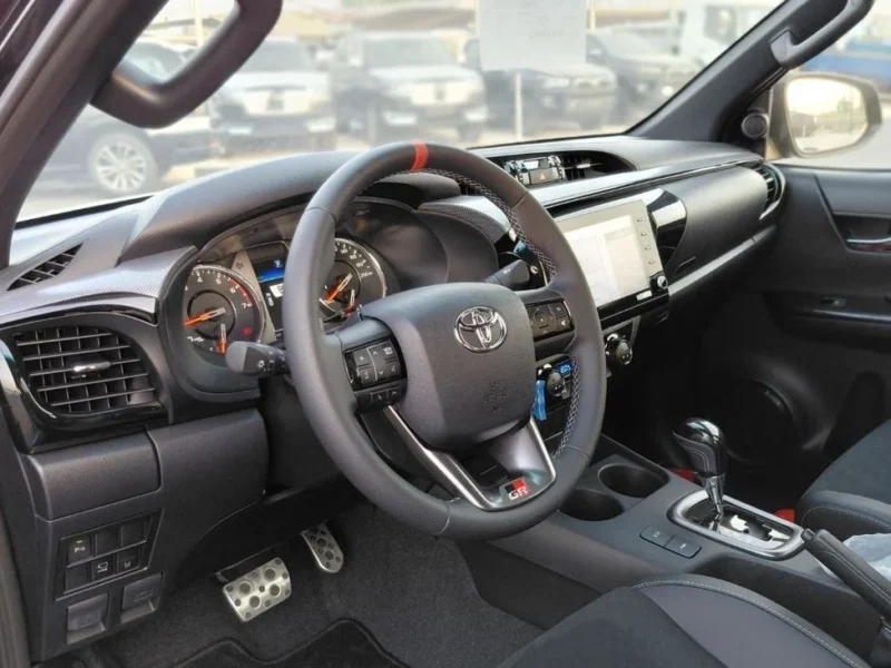 2025 Toyota Hilux GR Sport 4.0 litre 6 Cylinders Engine Black Pick Up Truck