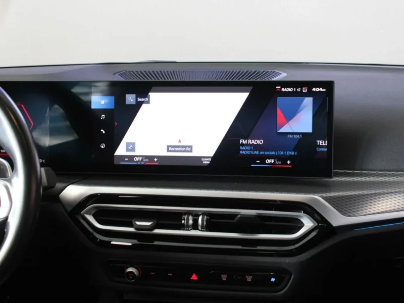 2024 BMW M3 Competition 3.0 litres 6 Cylinders Engine Grey Blue Sedan