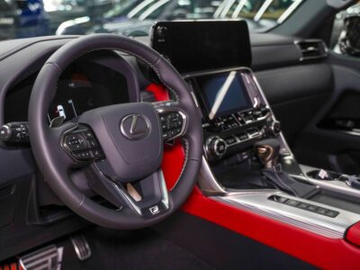 2025 Lexus LX 600 6 Cylinders Engine Grey Red SUV Automatic GCC Specs