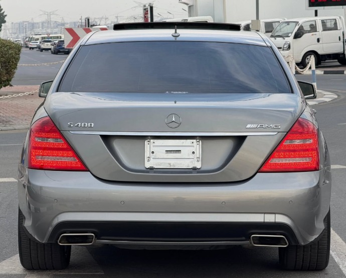 2012 Mercedes-Benz S400L AMG Package 3.5L V6 Engine Grey Black Sedan RWD