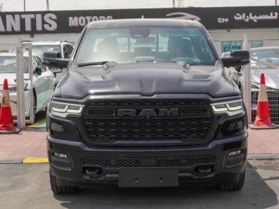 2025 RAM 1500 Limited 3.0 litre 6 Cylinders Engine Black GCC Specs