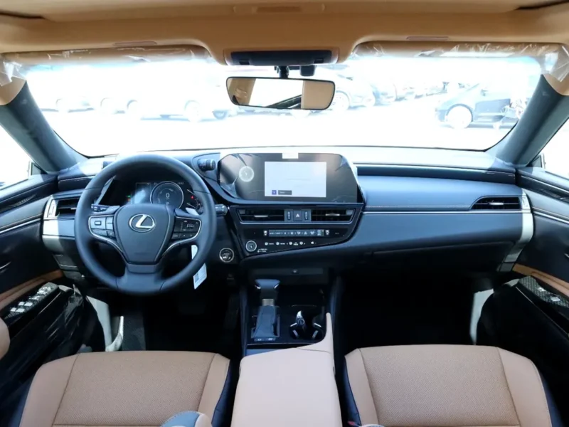2025 Lexus ES-Series 2.5L SEDAN Other Hybrid 4 Cylinder Engine Black Tan