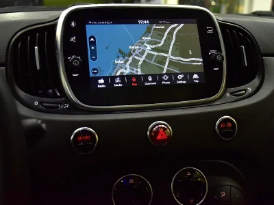 2022 Abarth 595 Competizione 4 Cylinders Engine Green Black Hatchback