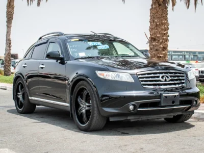 2008 Infiniti FX45/FX35 Standard 6 Cylinders Engine Black Beige SUV
