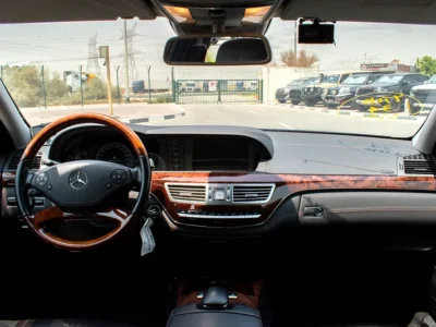 2012 Mercedes-Benz S-Class S 550 6 Cylinders Engine Petrol Black Sedan