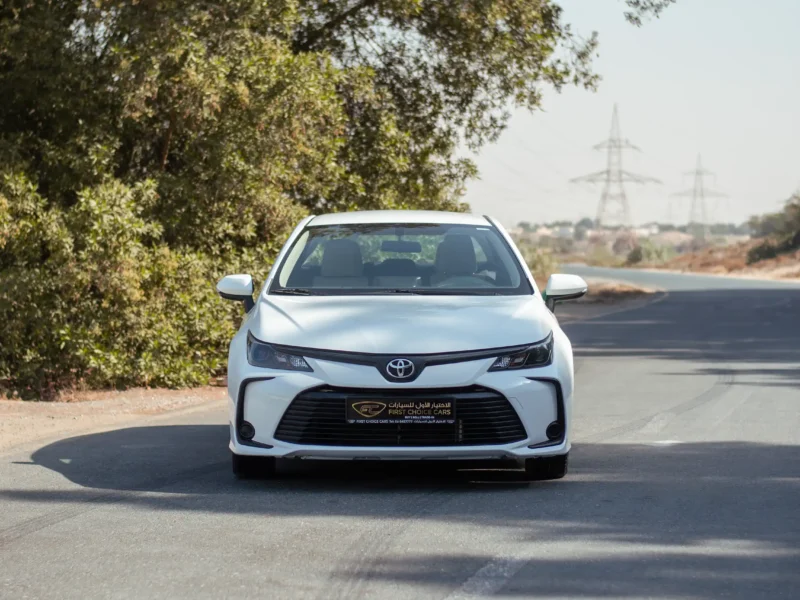 2022 Toyota Corolla XLI 1.6L 4 Cylinders Engine White Grey GCC Specs