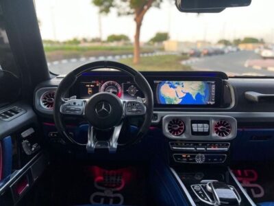 2019 Mercedes-Benz AMG G 63 Brabus 800 8 Cylinders Engine Black Blue SUV