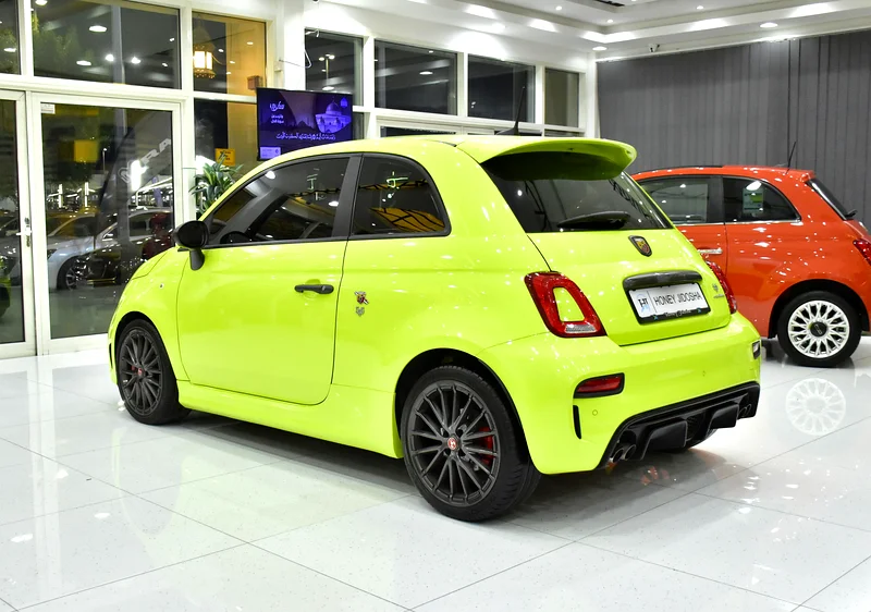 2022 Abarth 595 Competizione 4 Cylinders Engine Green Black Hatchback