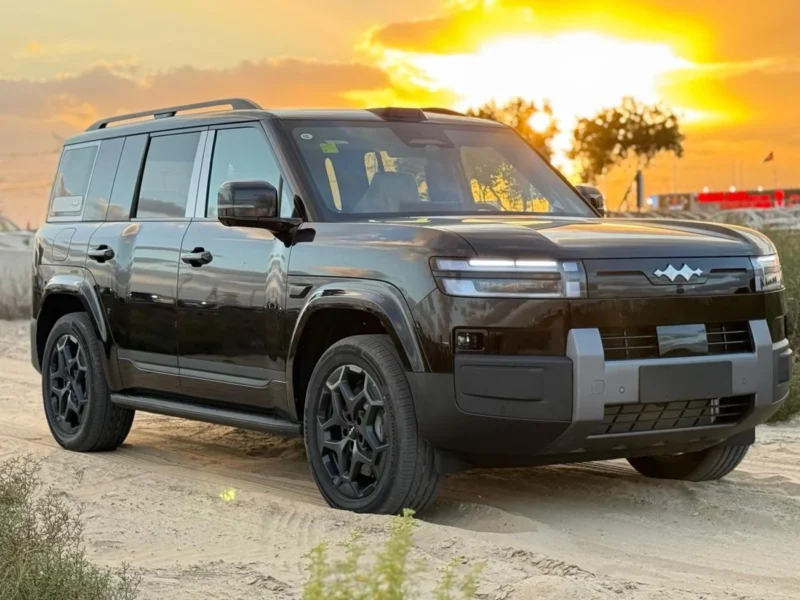 2025 BYD Leopard Titanium 7 4WD ULTRA 1.5L PLUG-IN HYBRID Black Orange