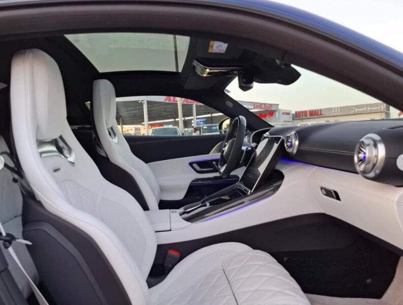 2024 Mercedes-Benz AMG GT 63 V8 twin-turbo Engine Blue Beige Coupe 4WD