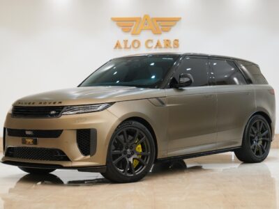 2024 Land Rover Range Rover Sport SV Edition One 4.4L Twin-Turbo V8 Gold White