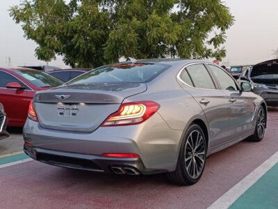 2021 Genesis G70 2.0L 4 Cylinders Petrol Engine Silver Black Sedan American Specs