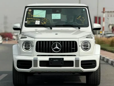2022 Mercedes-Benz G-Class G 63 AMG 8 Cylinders Engine White Black Wagon