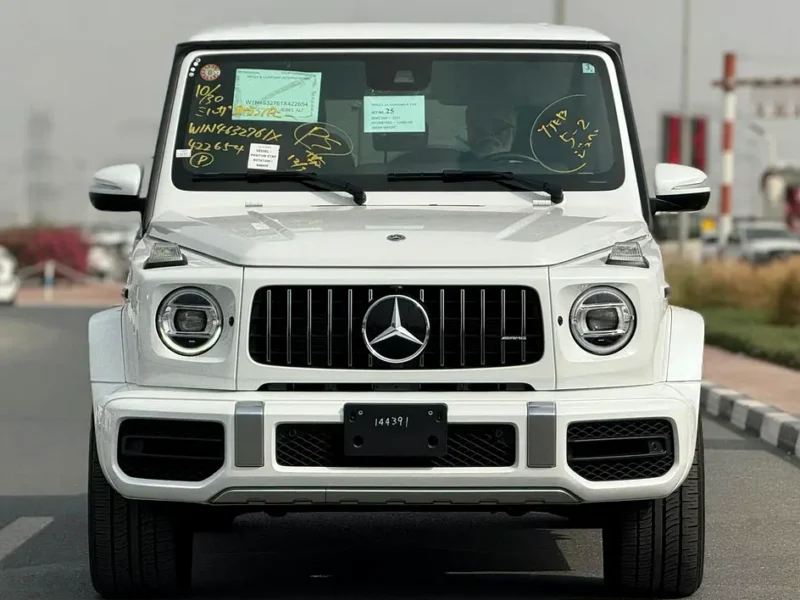 2022 Mercedes-Benz G-Class G 63 AMG 8 Cylinders Engine White Black Wagon