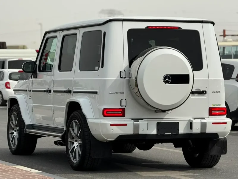 2022 Mercedes-Benz G-Class G 63 AMG 8 Cylinders Engine White Black Wagon