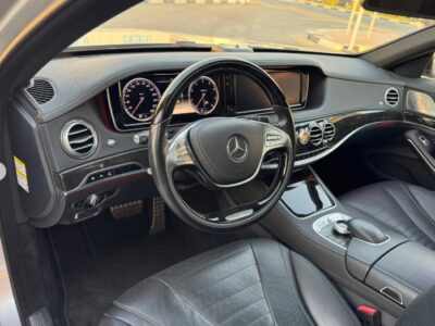 2014 Mercedes S550 Wald Body Kit 4.7L Twin-Turbo V8 Silver Black Sedan