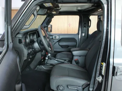 2024 Jeep Wrangler Rubicon 3.6 Liter 6 Cylinder Engine Grey Black SUV