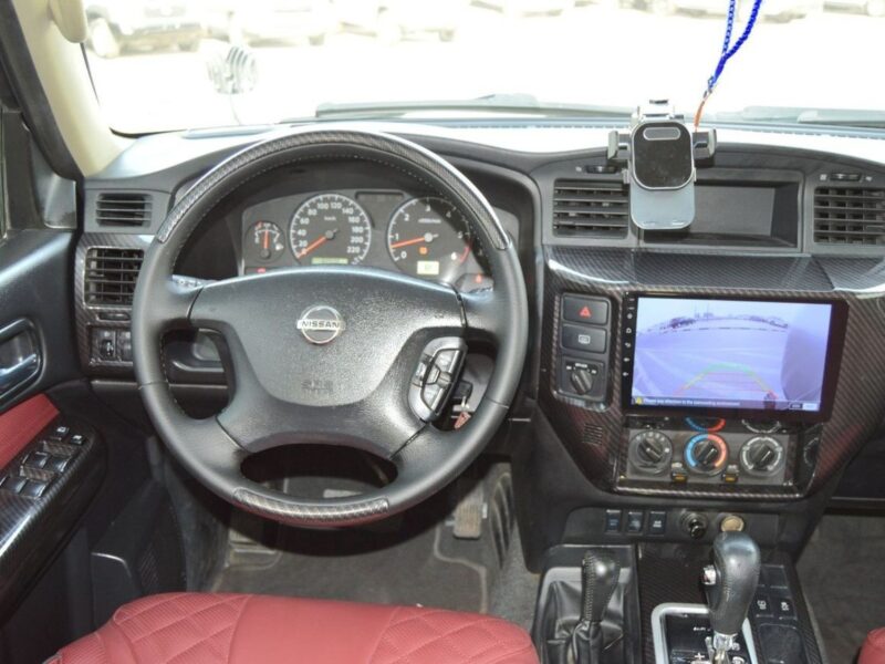 2022 Nissan Patrol Safari Safari SV 4.8L Liters 6 Cylinders Engine White Red SUV