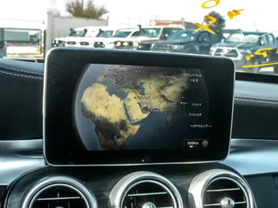 2016 Mercedes-Benz C-Class C63 S AMG 8 Cylinder Engine Silver Black Sedan