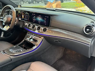 2021 Mercedes-Benz E-Class AMG E 63 S 8 Cylinder Engine Black Sedan