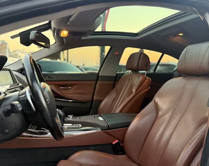 2013 BMW 650i Gran Coupe 4.4L V8 Engine Gulf Spec Full Option Grey Tan