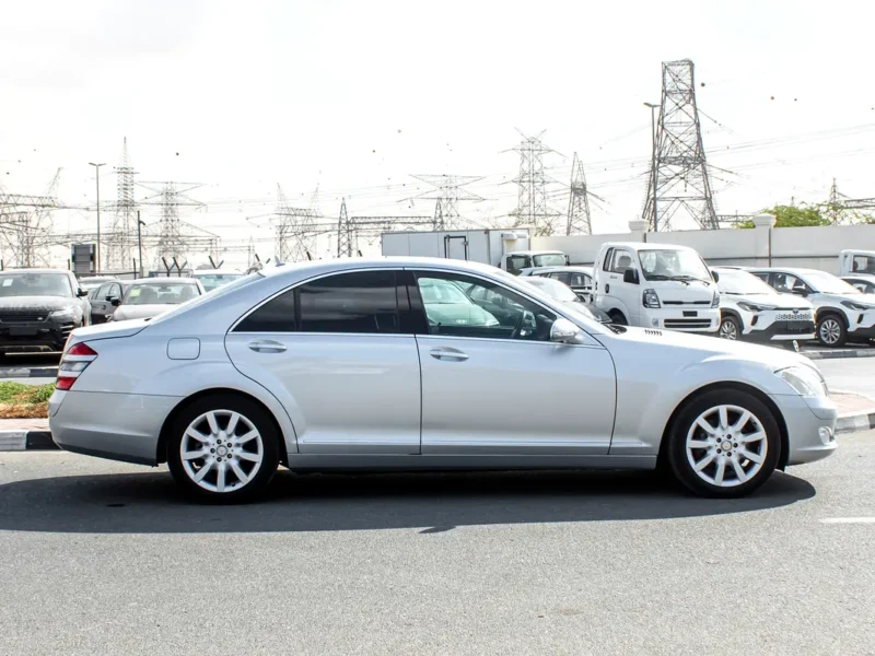 2007 Mercedes-Benz S-Class S 350 6 Cylinders Engine Silver Black Sedan