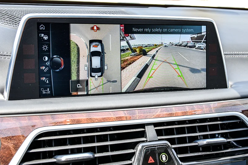 2017 BMW 7-Series 750i 8 Cylinders Engine Petrol Black Beige Sedan