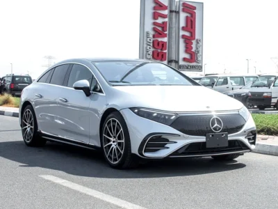 2023 Mercedes-Benz EQS 450 4MATIC Silver Black Sedan 350 - 450 KM Range