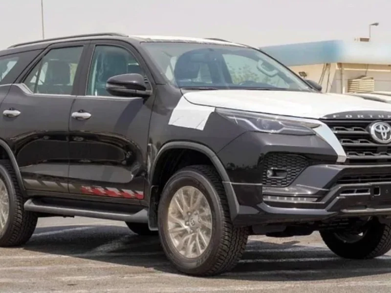 2025 Toyota Fortuner VXR 4.0 Liters 6 Cylinders Engine Black SUV GCC Specs