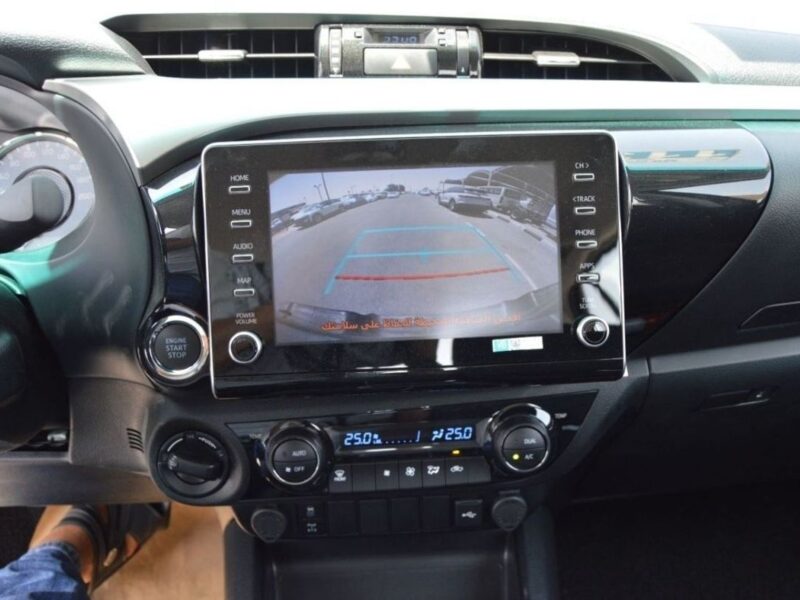 2024 Toyota Hilux SR5 2.4 Liter 4 Cylinder Diesel Engine Black Grey Pick Up Truck