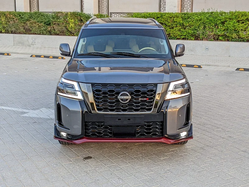 2014 Nissan Patrol SE FACELIFTED 2024 NISMO 8 Cylinder Engine Grey Beige SUV