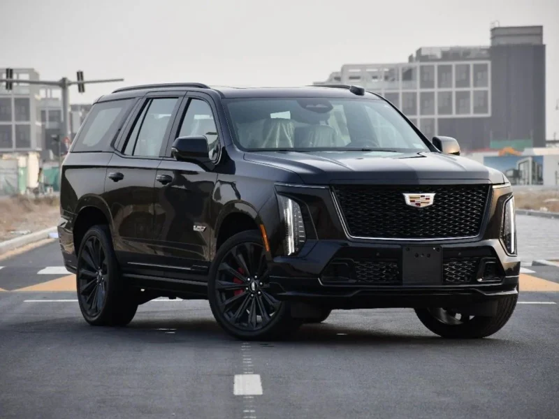 2025 Cadillac Escalade Escalade-V 6.2L 8 Cylinders Engine Black White SUV GCC Specs