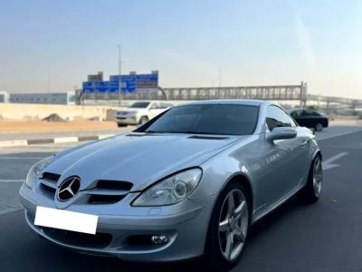 2006 Mercedes-Benz CLK-Class CLK 350 6 Cylinders Engine Silver Red Convertible